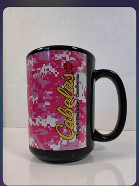 Cabelas Pink Camo Mug